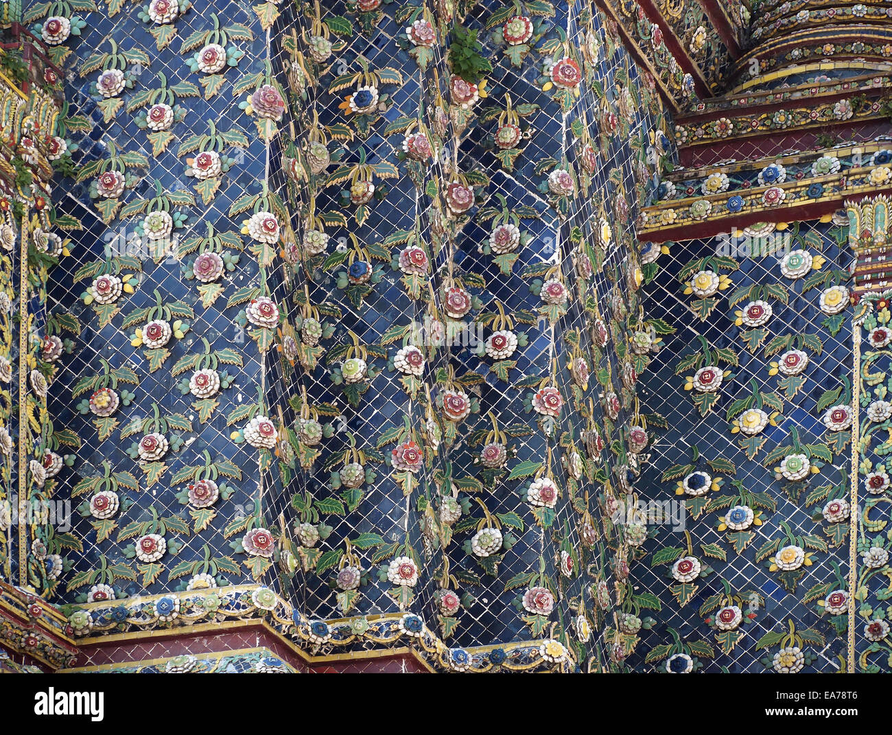 Das Grand Palace (Phra Borom Maha Ratscha Wang) in Bangkok, Thailand