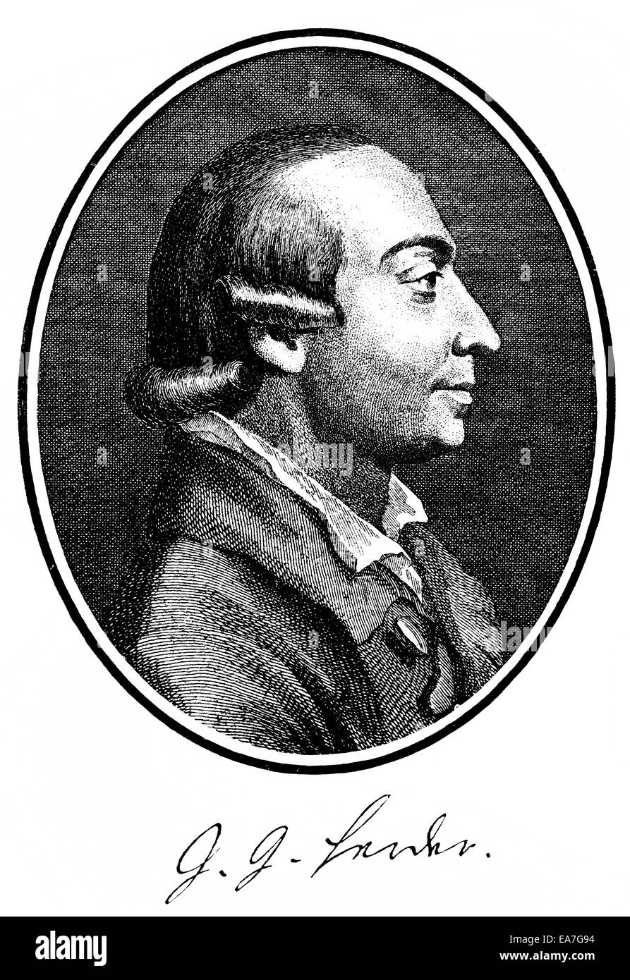 Porträt von johann gottfried von herder Fotos und Bildmaterial in hoher Auflösung Alamy