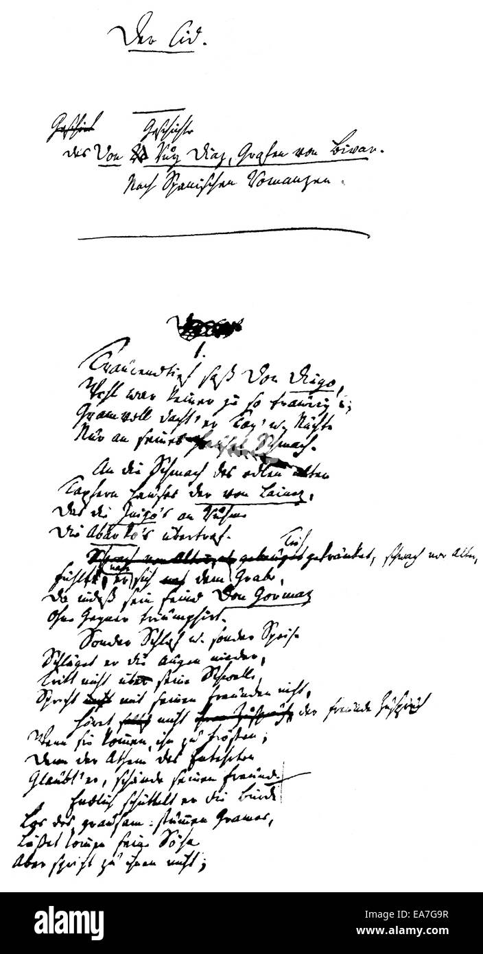 Historischen drucken, 1773, Titelblatt von Johann Gottfried von Herder, 1744-1803, deutscher Dichter, Übersetzer, Theologe und Vorsorge- Stockfoto