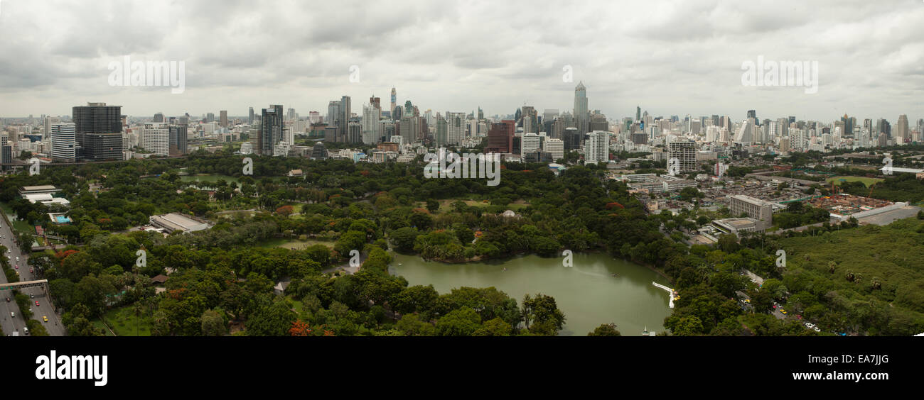 Skyline von Bangkok Stockfoto