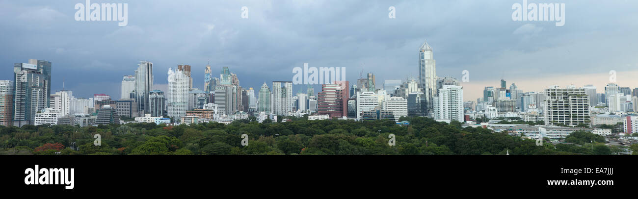 Skyline von Bangkok Stockfoto