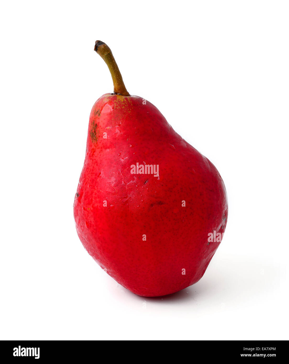 Birnenfrucht isoliert Stockfoto