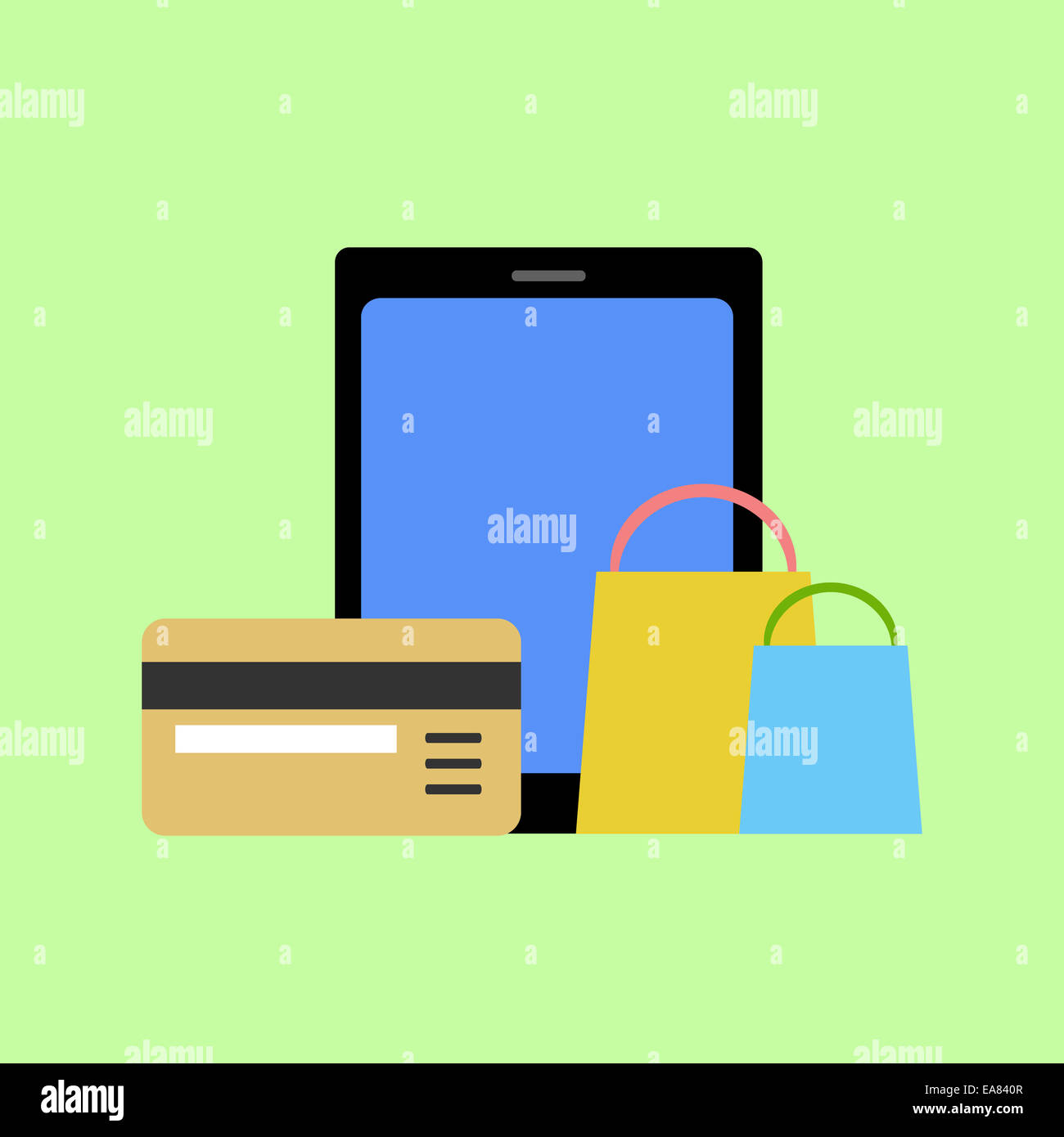 Online-shopping Stockfoto