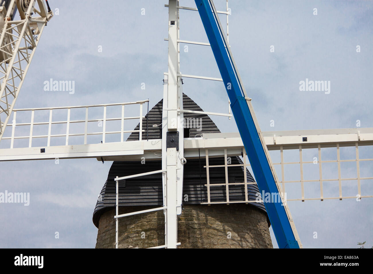 Bradwell Tower Mill, neue Bradwell, Milton Keynes, Buckinghamshire, gebaut um 1816 Stockfoto