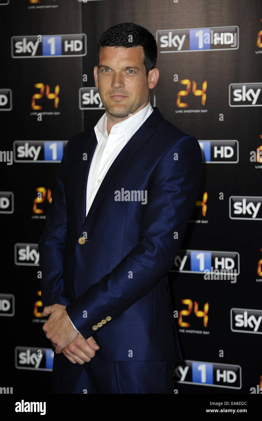 "24 - live Another Day" UK TV-Premiere bei Old Billingsgate Featuring statt: Adam Sinclair Where: London, Vereinigtes Königreich bei: 6. Mai 2014 Stockfoto