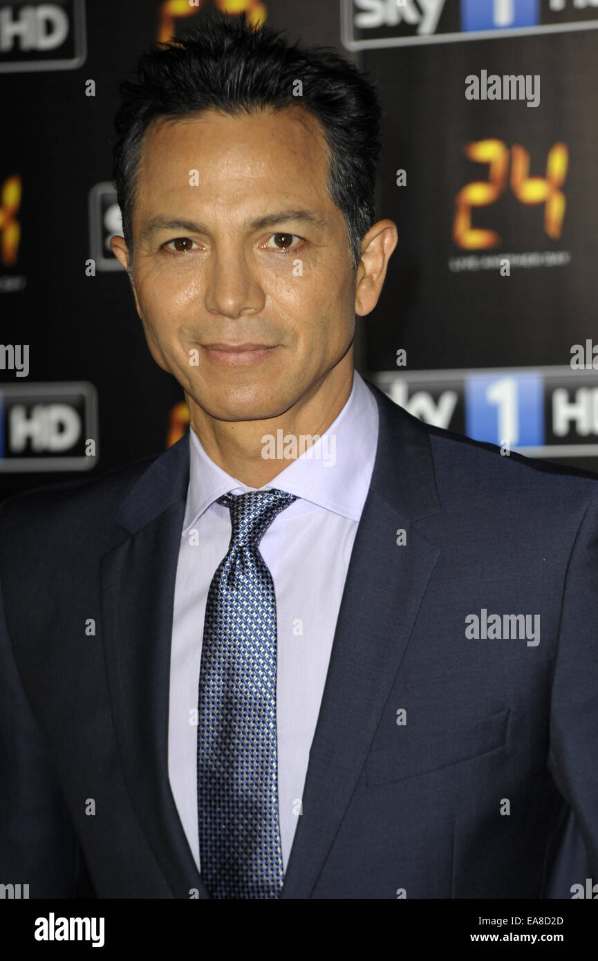 "24 - live Another Day" UK TV-Premiere bei Old Billingsgate Featuring statt: Benjamin Bratt Where: London, Vereinigtes Königreich bei: 6. Mai 2014 Stockfoto