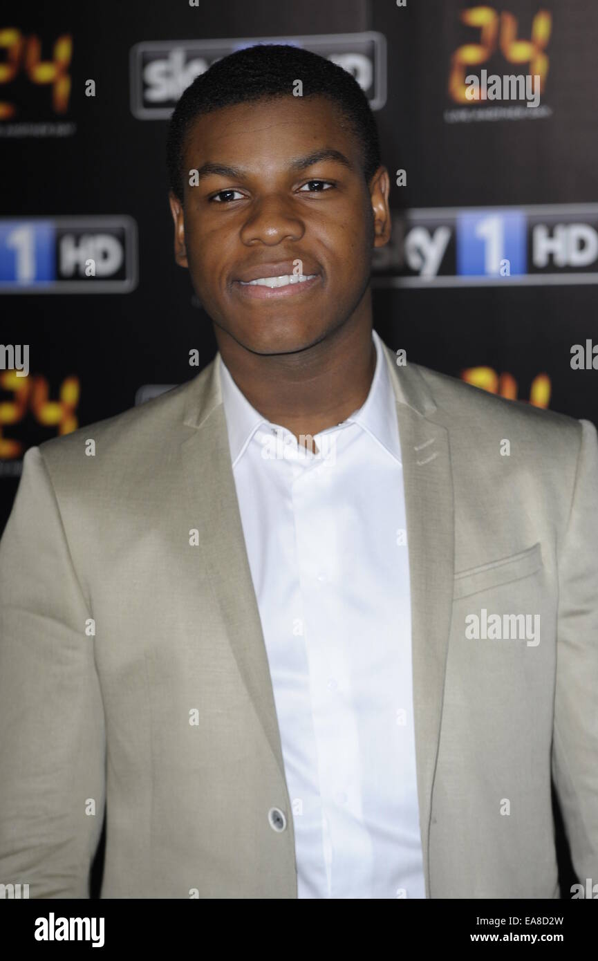 "24 - live Another Day" UK TV-Premiere bei Old Billingsgate Featuring statt: John Boyega Where: London, Vereinigtes Königreich bei: 6. Mai 2014 Stockfoto