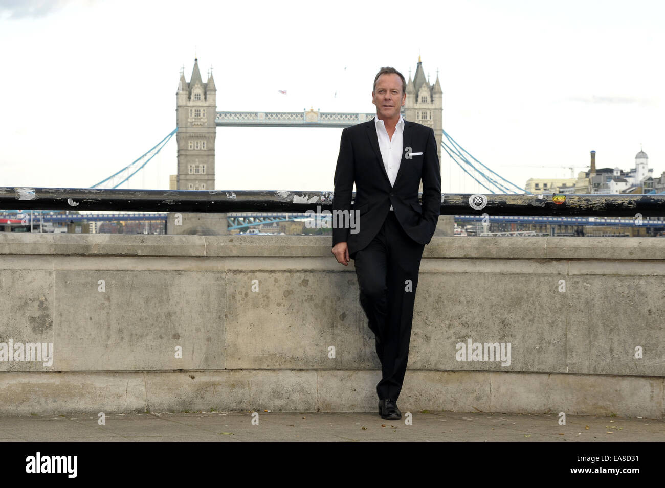 "24 - live Another Day" UK TV-Premiere bei Old Billingsgate Featuring statt: Kiefer Sutherland wo: London, Vereinigtes Königreich bei: 6. Mai 2014 Stockfoto