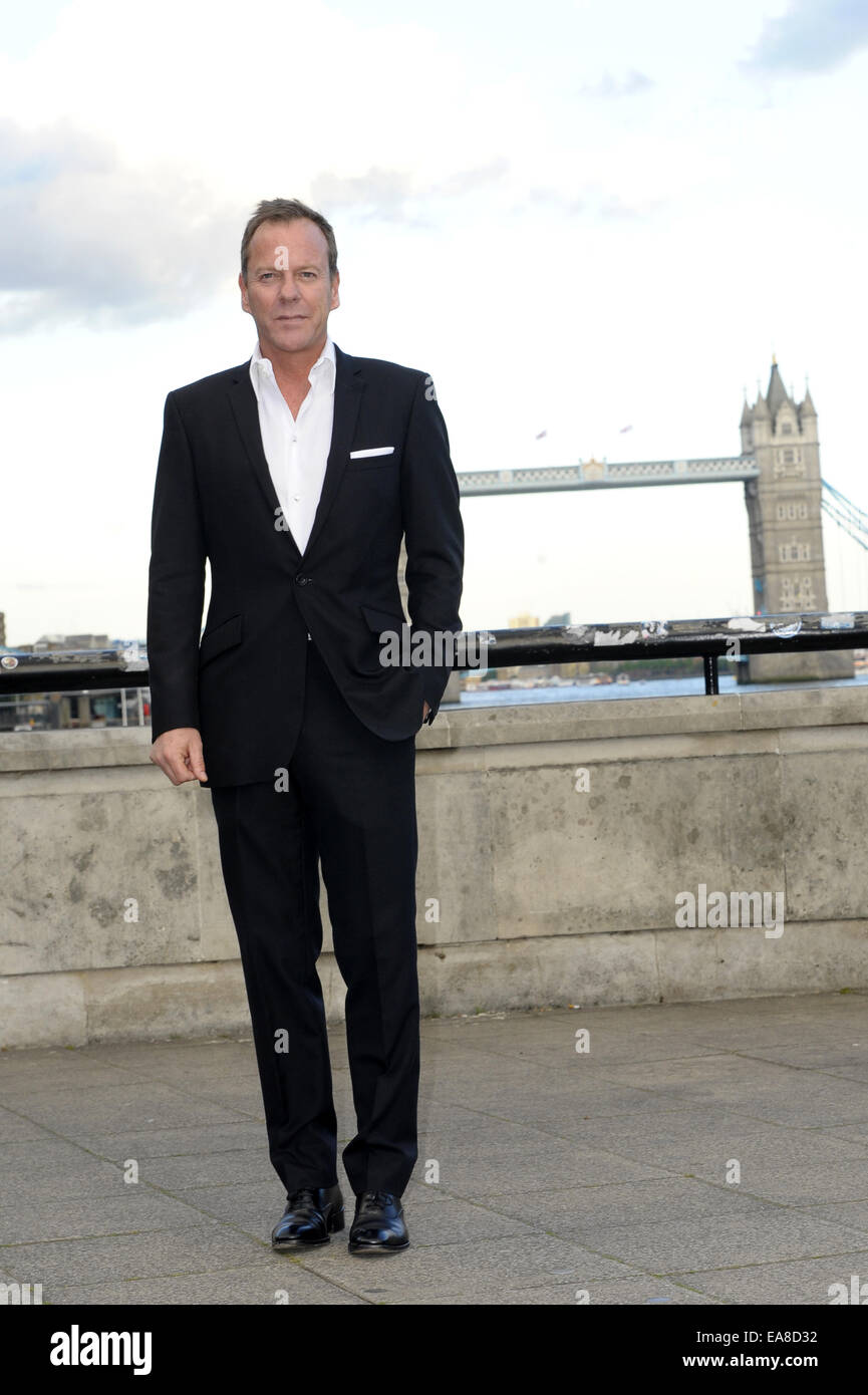 "24 - live Another Day" UK TV-Premiere bei Old Billingsgate Featuring statt: Kiefer Sutherland wo: London, Vereinigtes Königreich bei: 6. Mai 2014 Stockfoto