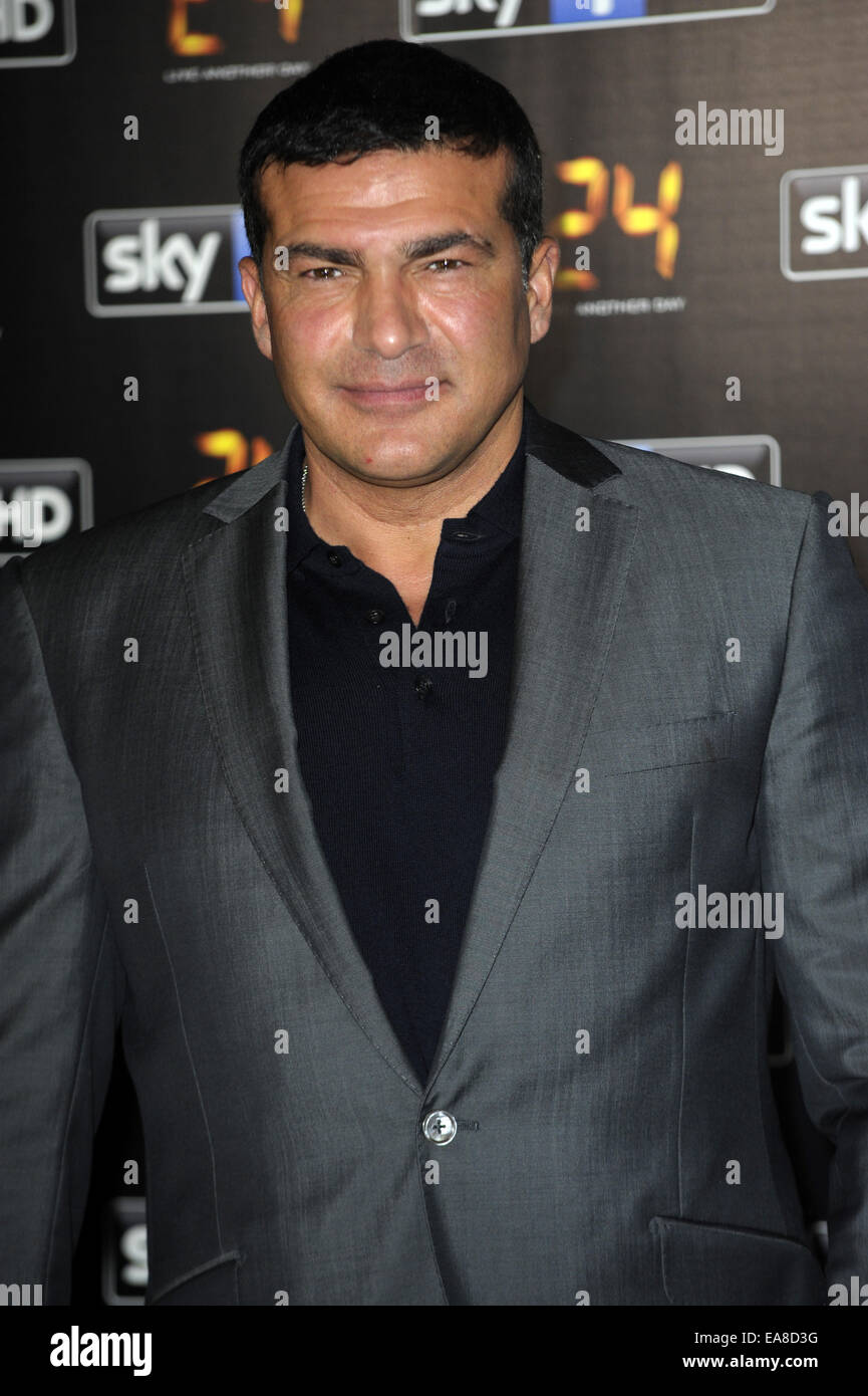 "24 - live Another Day" UK TV-Premiere bei Old Billingsgate Featuring statt: Tamer Hassan Where: London, Vereinigtes Königreich bei: 6. Mai 2014 Stockfoto
