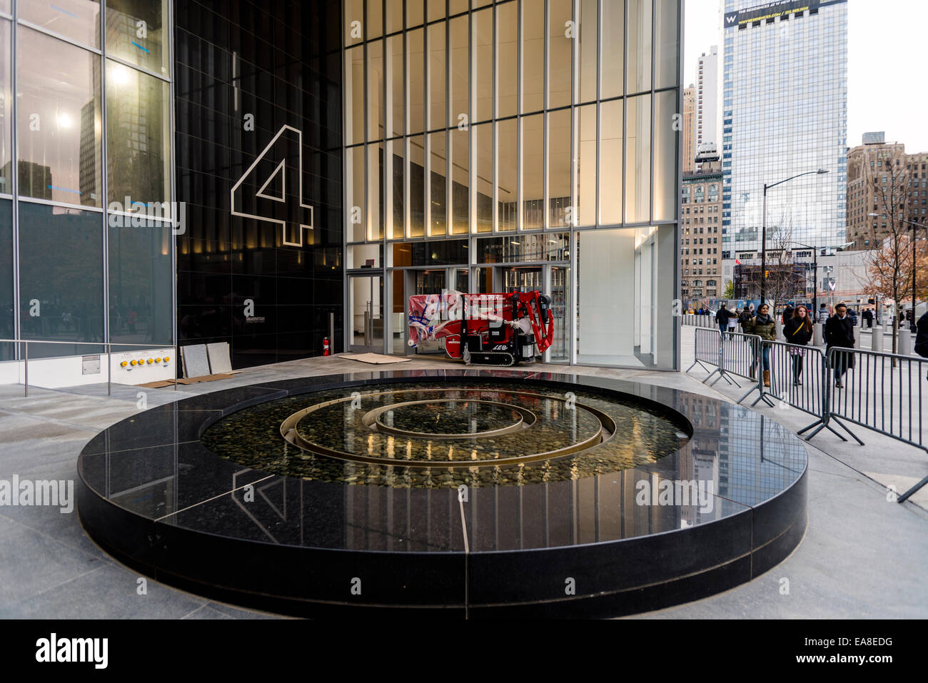 New York, NY 911 vier World Trade Center im Bau © Stacy Walsh Rosenstock/Alamy Stockfoto