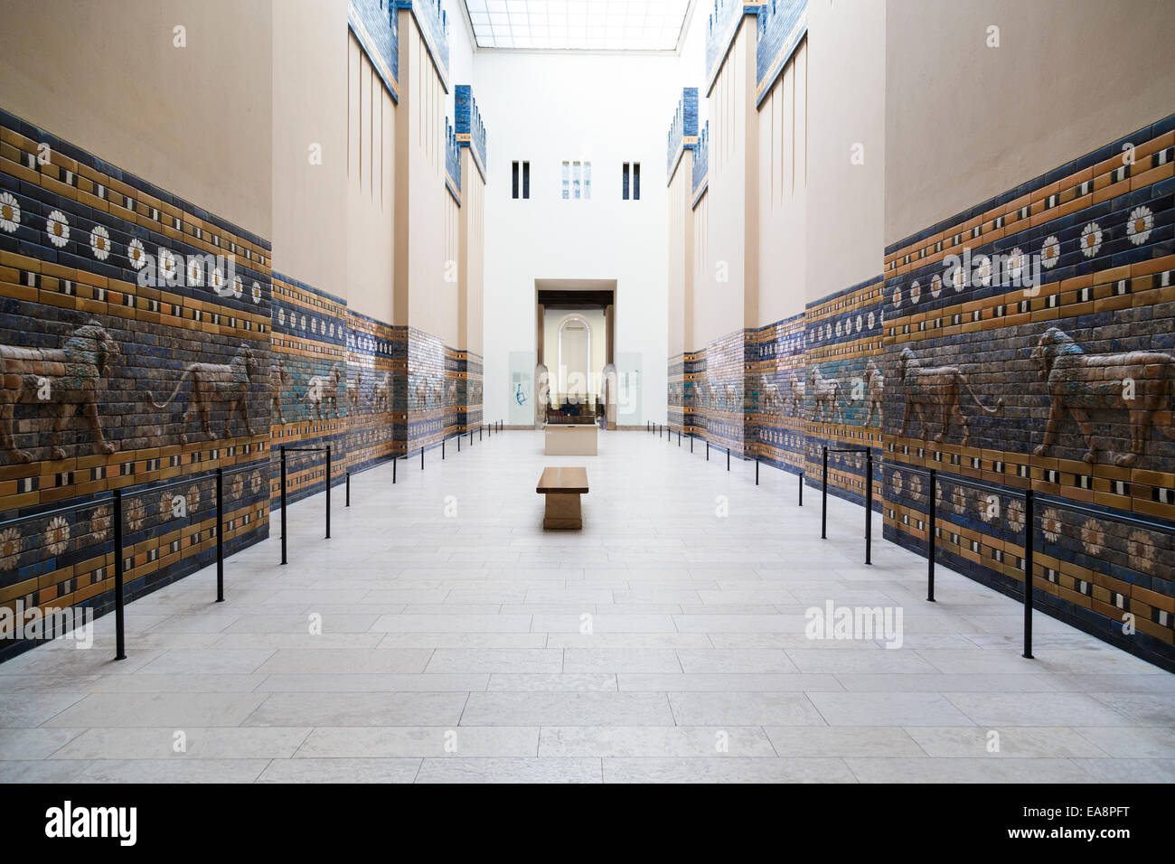 Ischtar-Tor, Pergamon Museum, Berlin, Deutschland Stockfoto