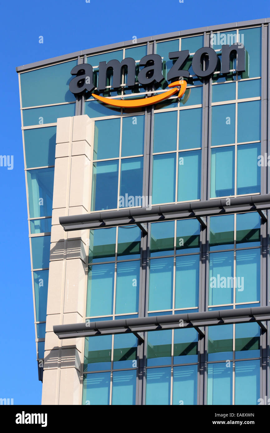Amazon Corporate Office Building in Sunnyvale, Kalifornien, USA Stockfoto
