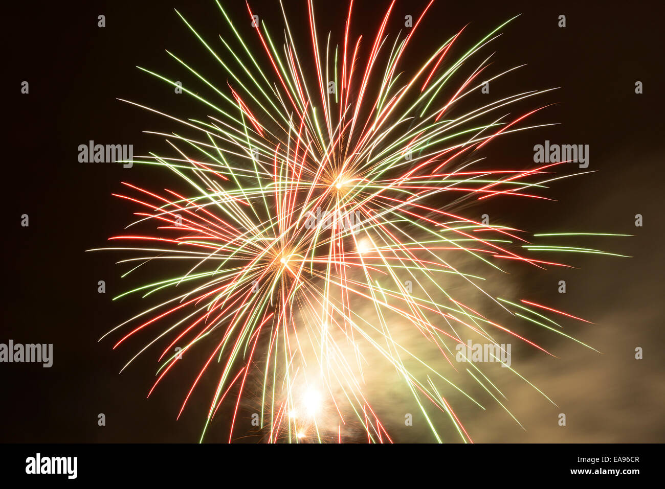 Feuerwerk Stockfoto