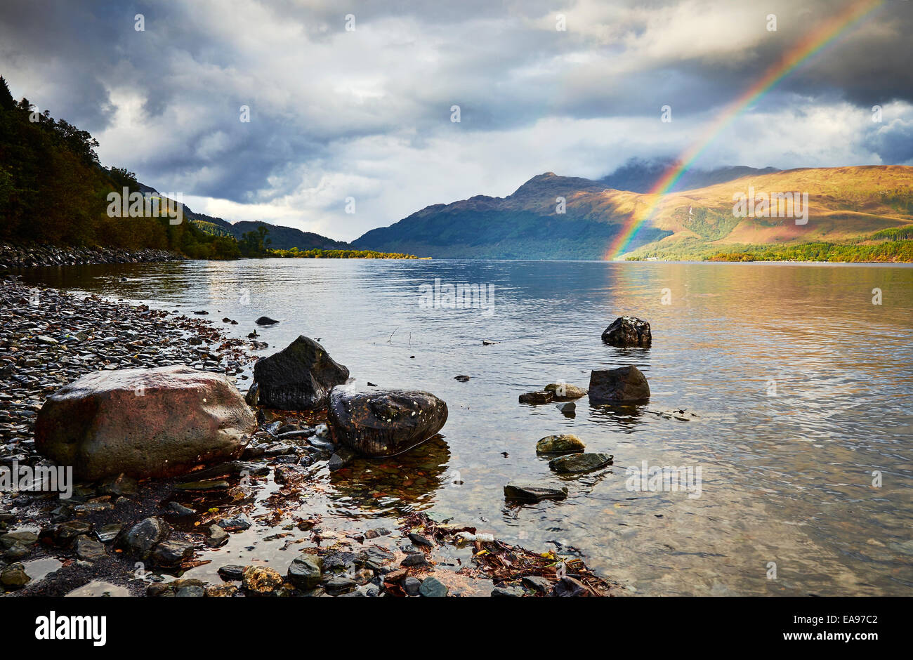 Loch Lomond, Schottland Stockfoto