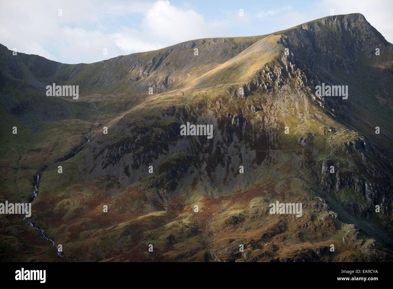 Foel Goch, Glyderau Reihe, Snowdonia-Nationalpark, Wales Stockfoto