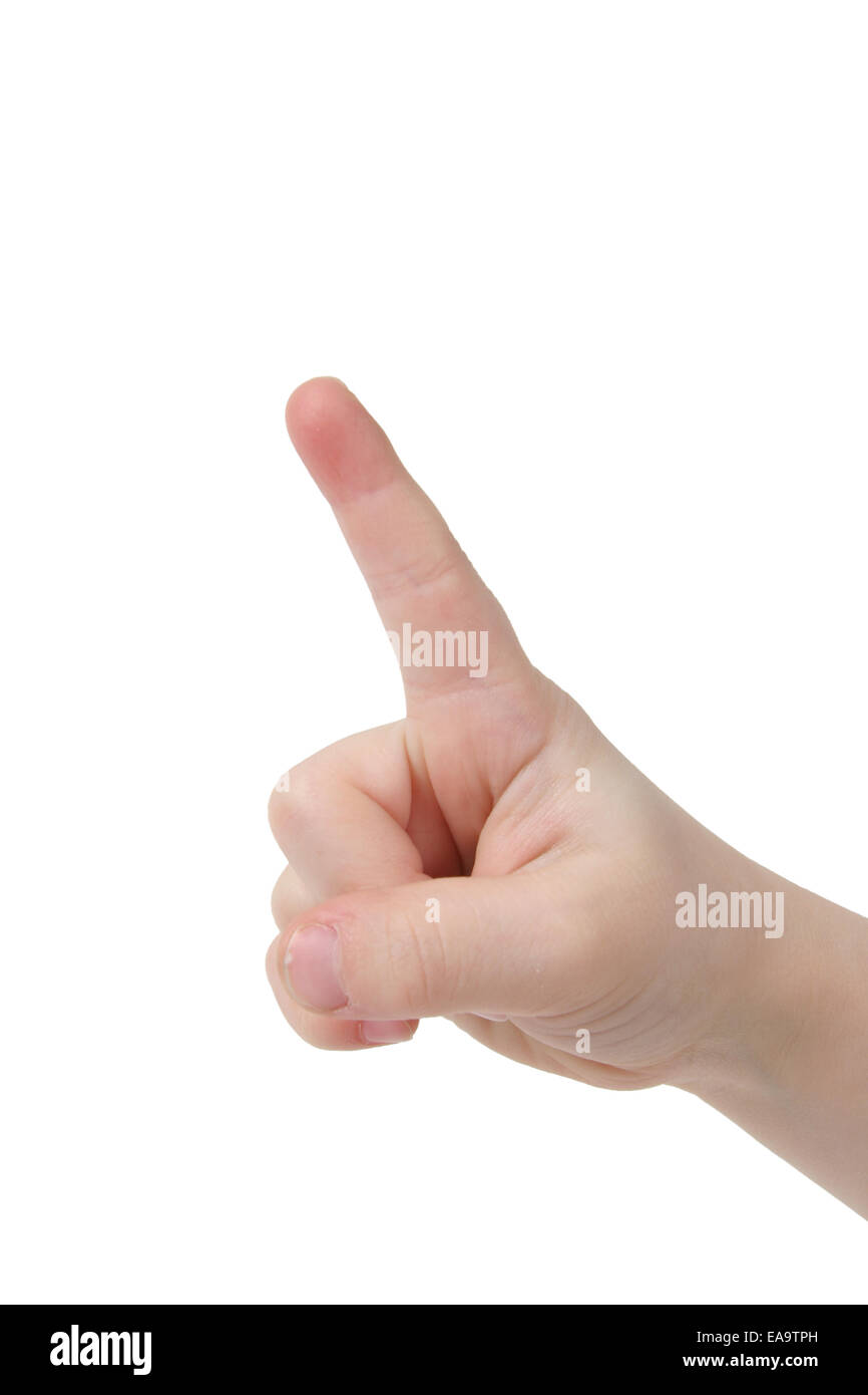 Der kleine finger -Fotos und -Bildmaterial in hoher Auflösung – Alamy