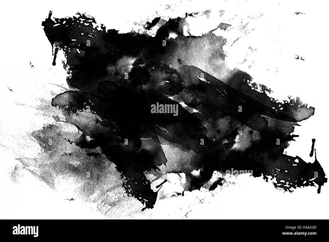 Farbe splater Stockfoto