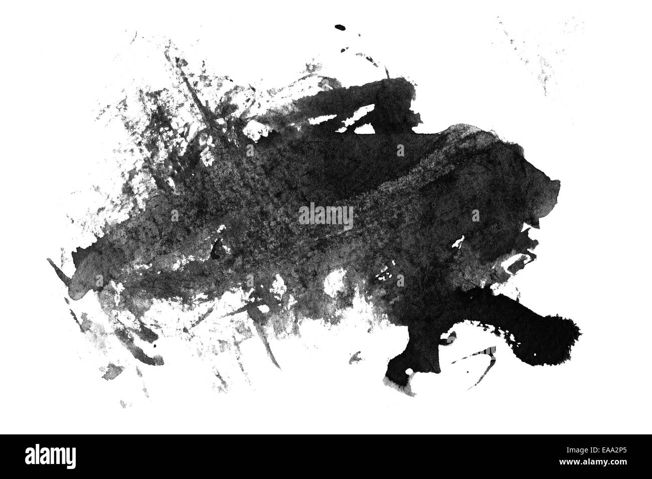 Farbe splater Stockfoto