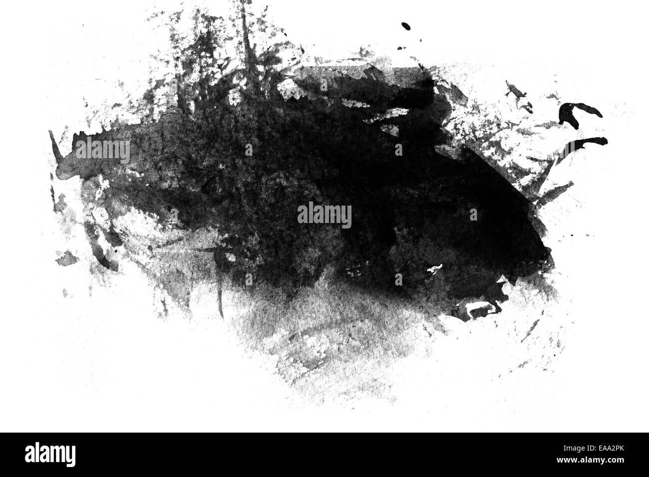 Farbe splater Stockfoto