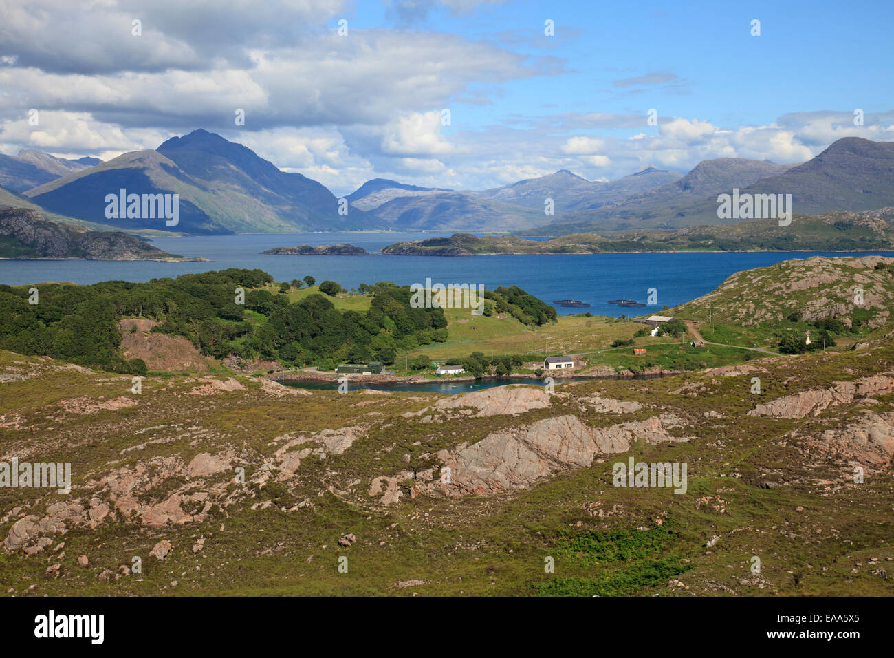 Torridon North West Highlands von Schottland Stockfoto