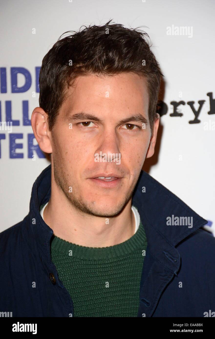 New York Ny Usa 9 November 14 Tom Lipinski Im Ankunftsbereich Fur Neben Noch Wasser New York Premiere Sunshine Wahrzeichen Cinema New York Ny 9 November 14 Bildnachweis Derek Sturm Everett Collection Alamy Live Nachrichten