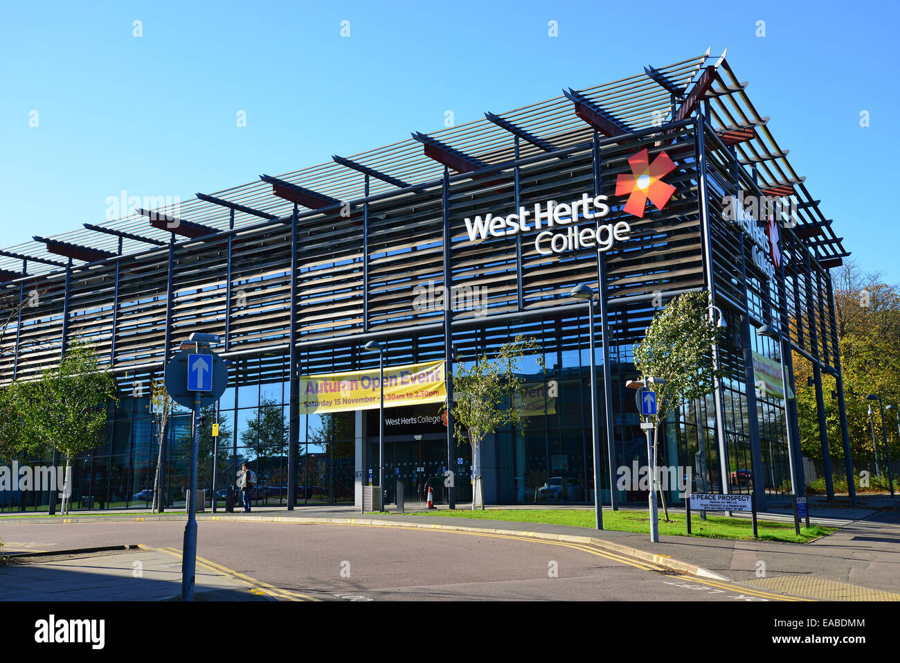 West Herts College, Hempstead Road, Watford, Hertfordshire, England, Vereinigtes Königreich Stockfoto