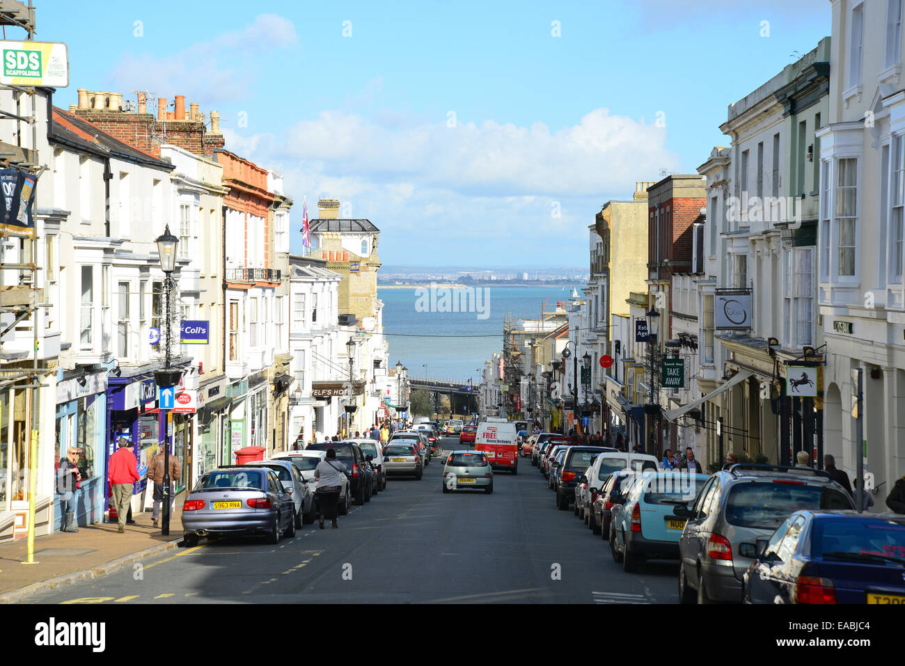 Union Street, Ryde, Isle Of Wight, England, Vereinigtes Königreich