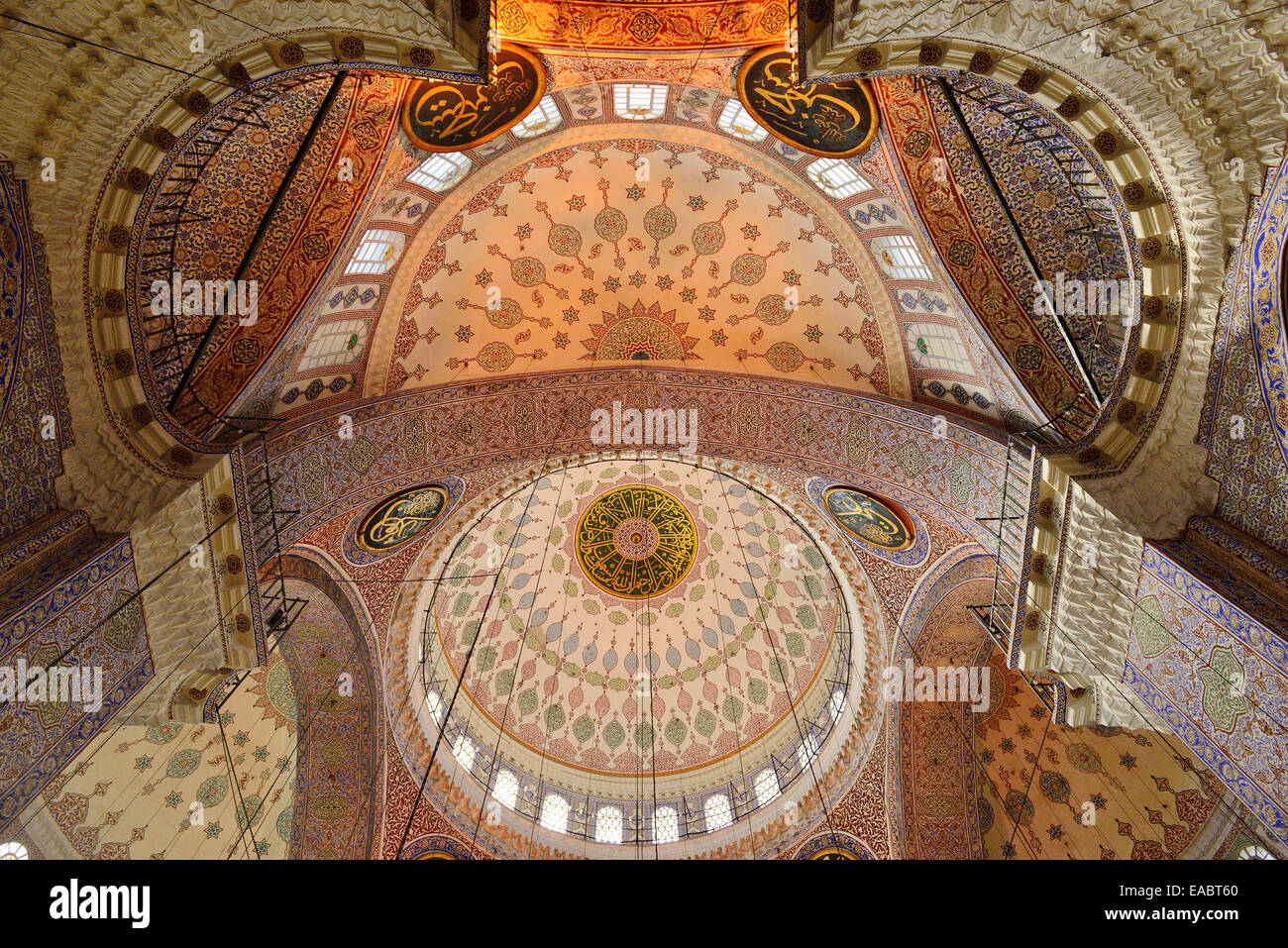 Türkei, Istanbul, Kuppel der Yeni Cami Stockfoto