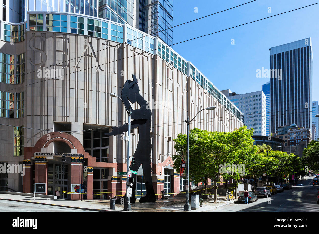 USA Washington State Seattle Seattle Art Museum Stockfoto