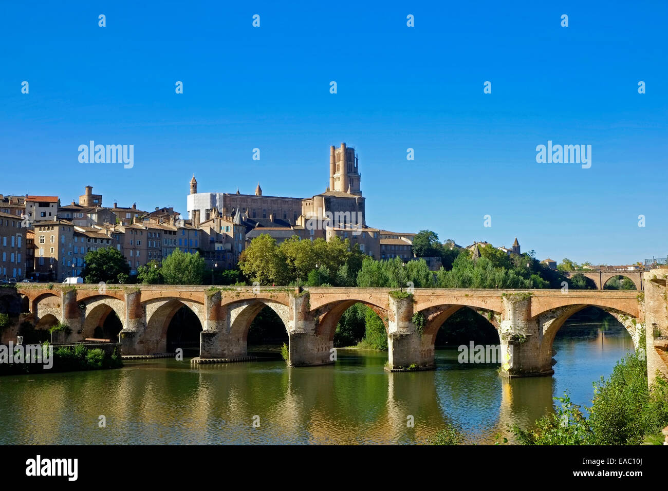 St. St. Cecile Kathedrale Albi Tarn Abteilung Midi-Pyrenees Süd-West Frankreich EU Europäische Union Europa Stockfoto
