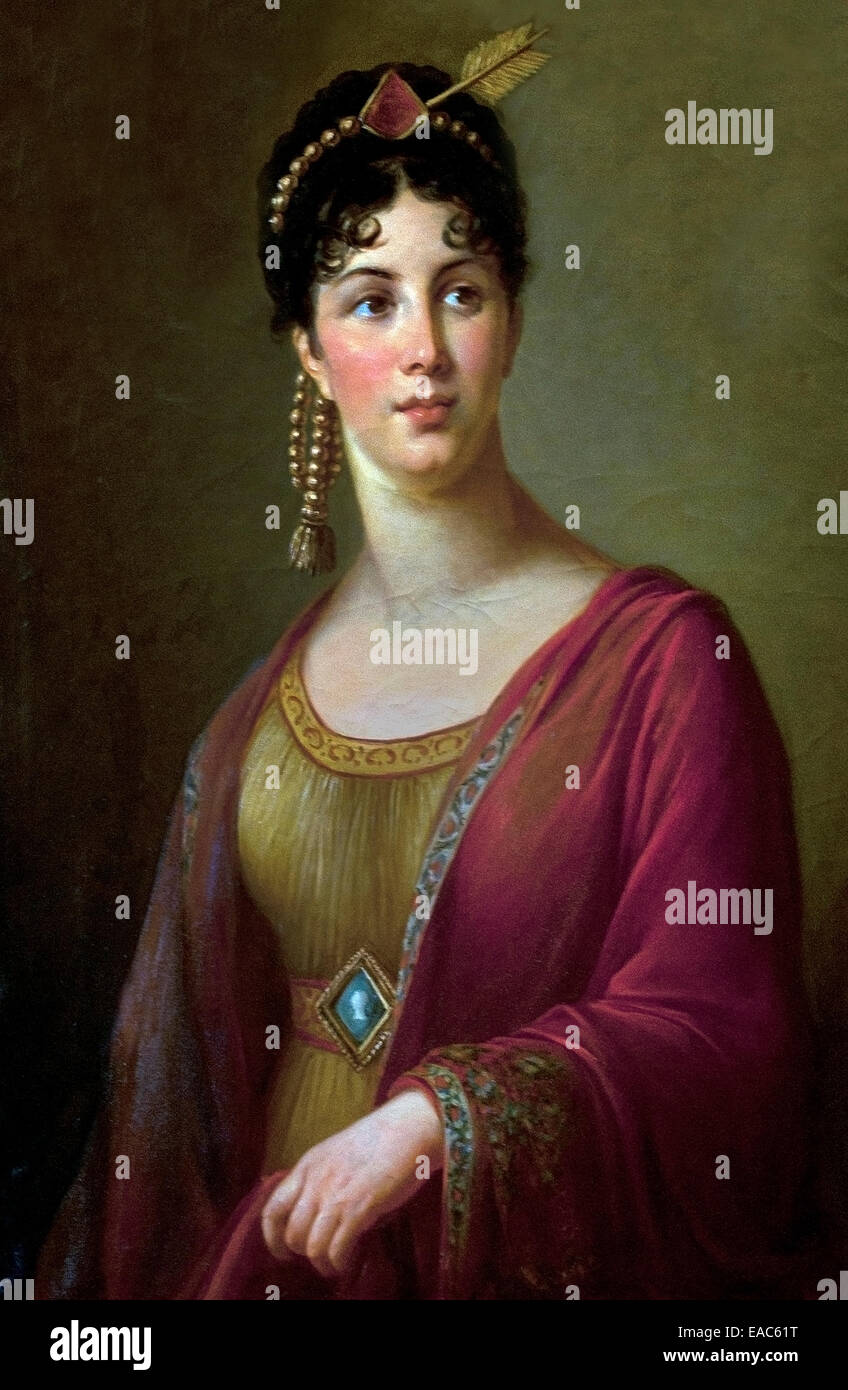 Elisabeth Louise VIGEE LEBRUN 1755-1850 Porträt von Giuseppina Grassini 1803 Frankreich Französisch Stockfoto