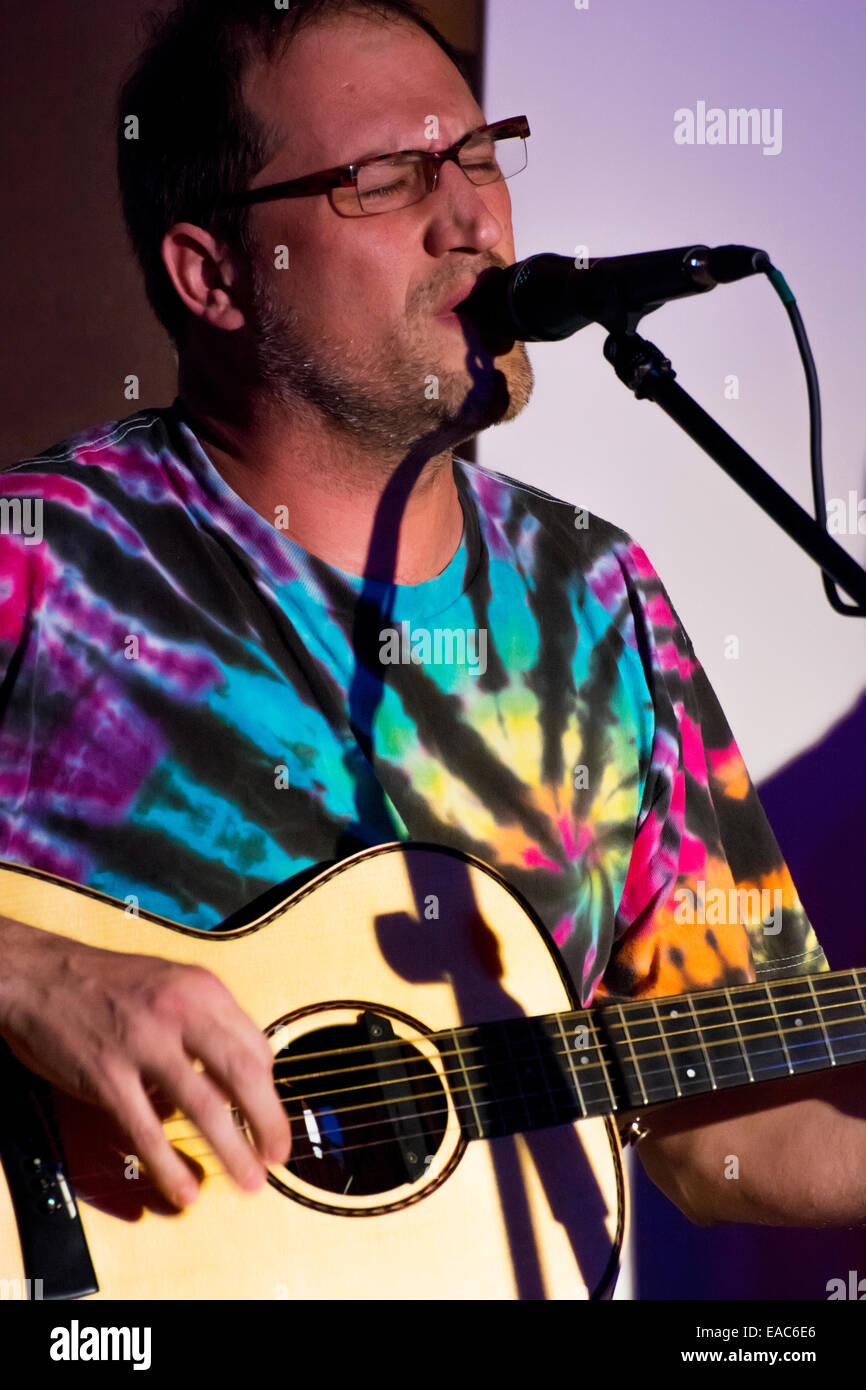 John Wheeler-live-Tour 2014 Stockfoto
