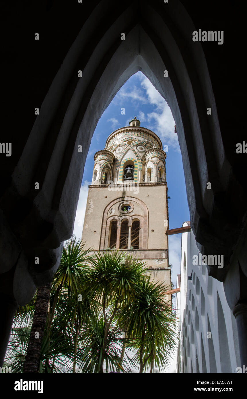 Amalfi-Kathedrale in Italien Stockfoto