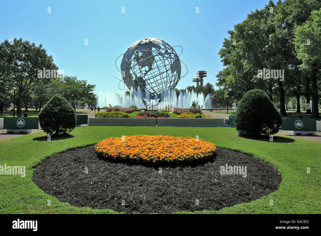 Flushing Meadows Corona Park Queens New York Stockfotografie Alamy
