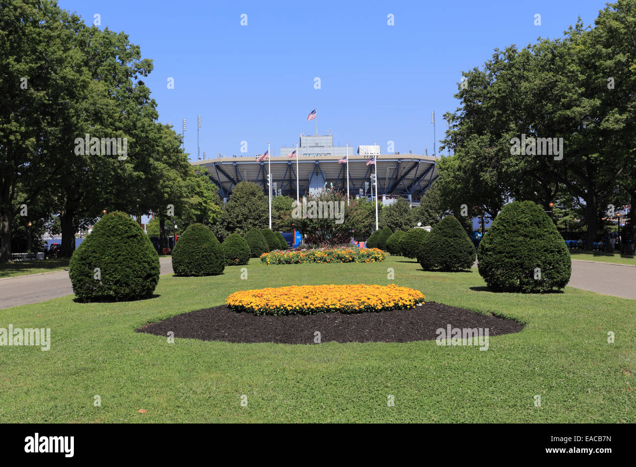 National Tennis Center Flushing Meadows Park Queens New York Stockfoto