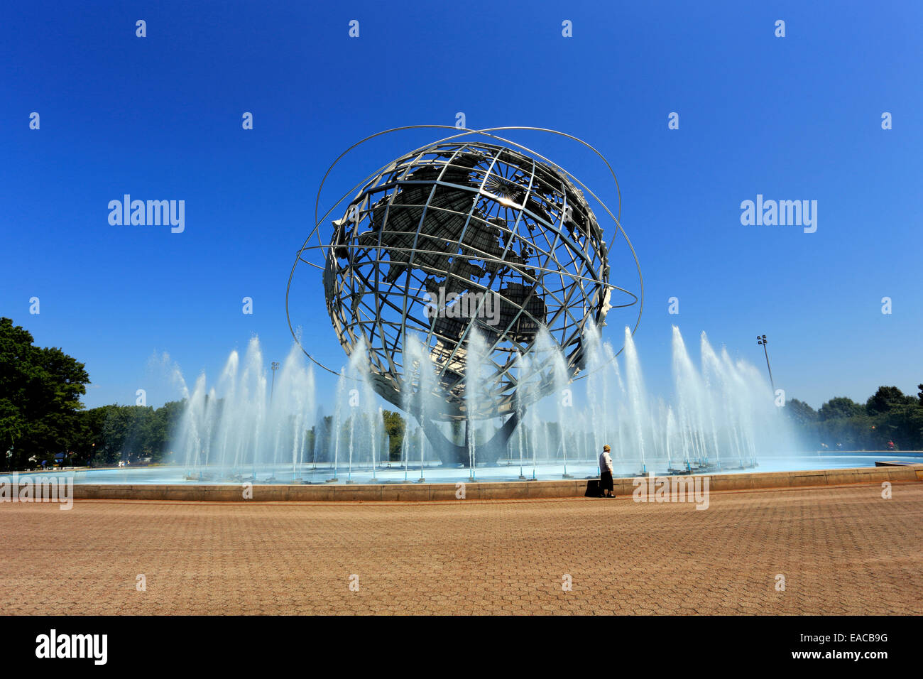 Flushing Meadows Corona Park Queens New York Stockfoto