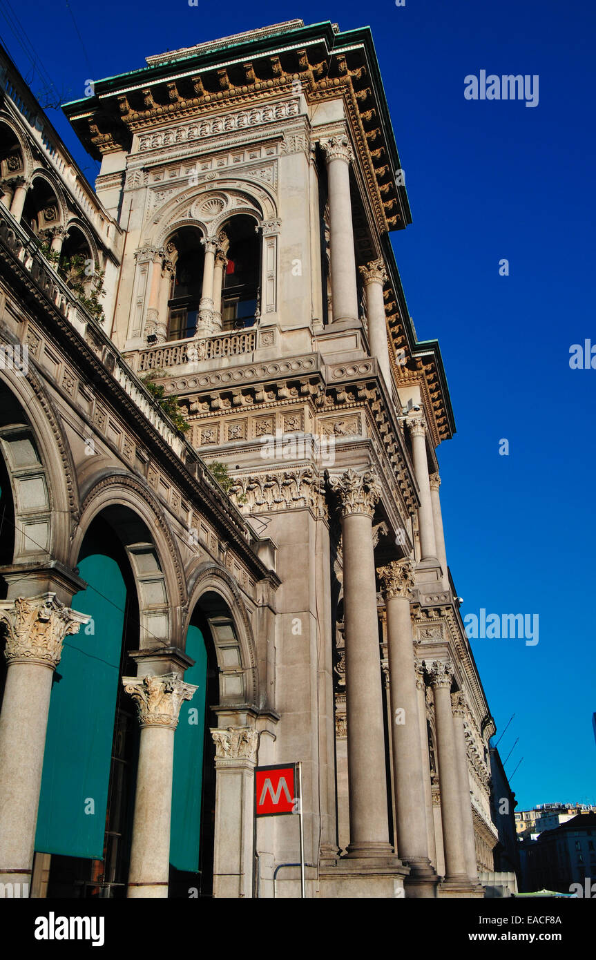 Italien, Lombardei, Mailand, Galleria Vittorio Emanuele Stockfoto