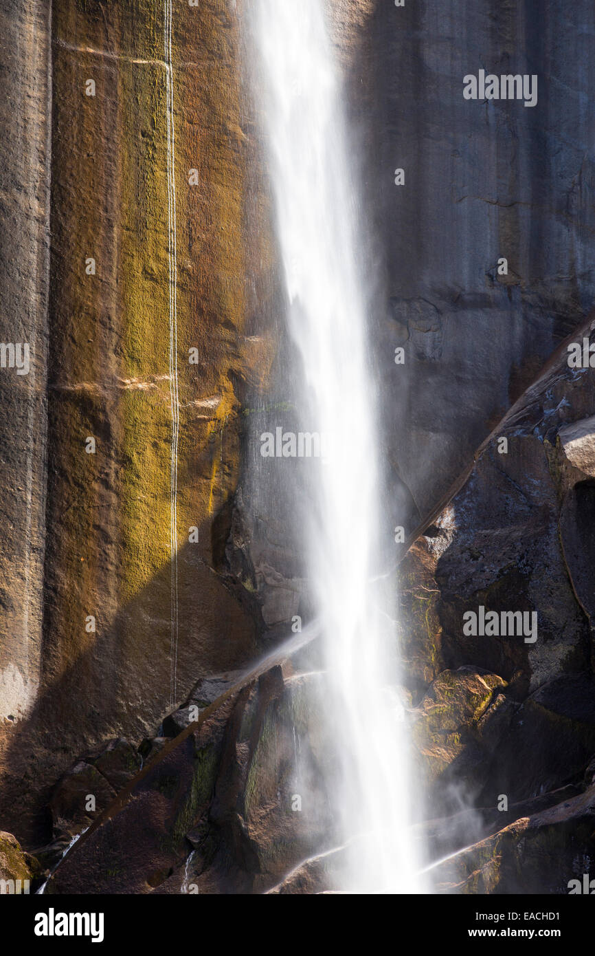 Die Nevada fallen über den Yosemite Valley, Kalifornien, USA. Stockfoto