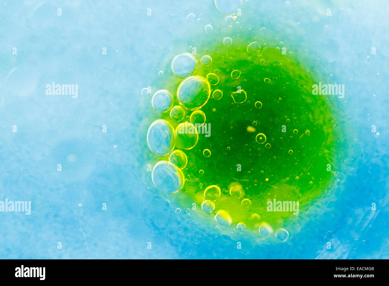 Farbe Bubbles abstrakten Hintergrund Stockfoto