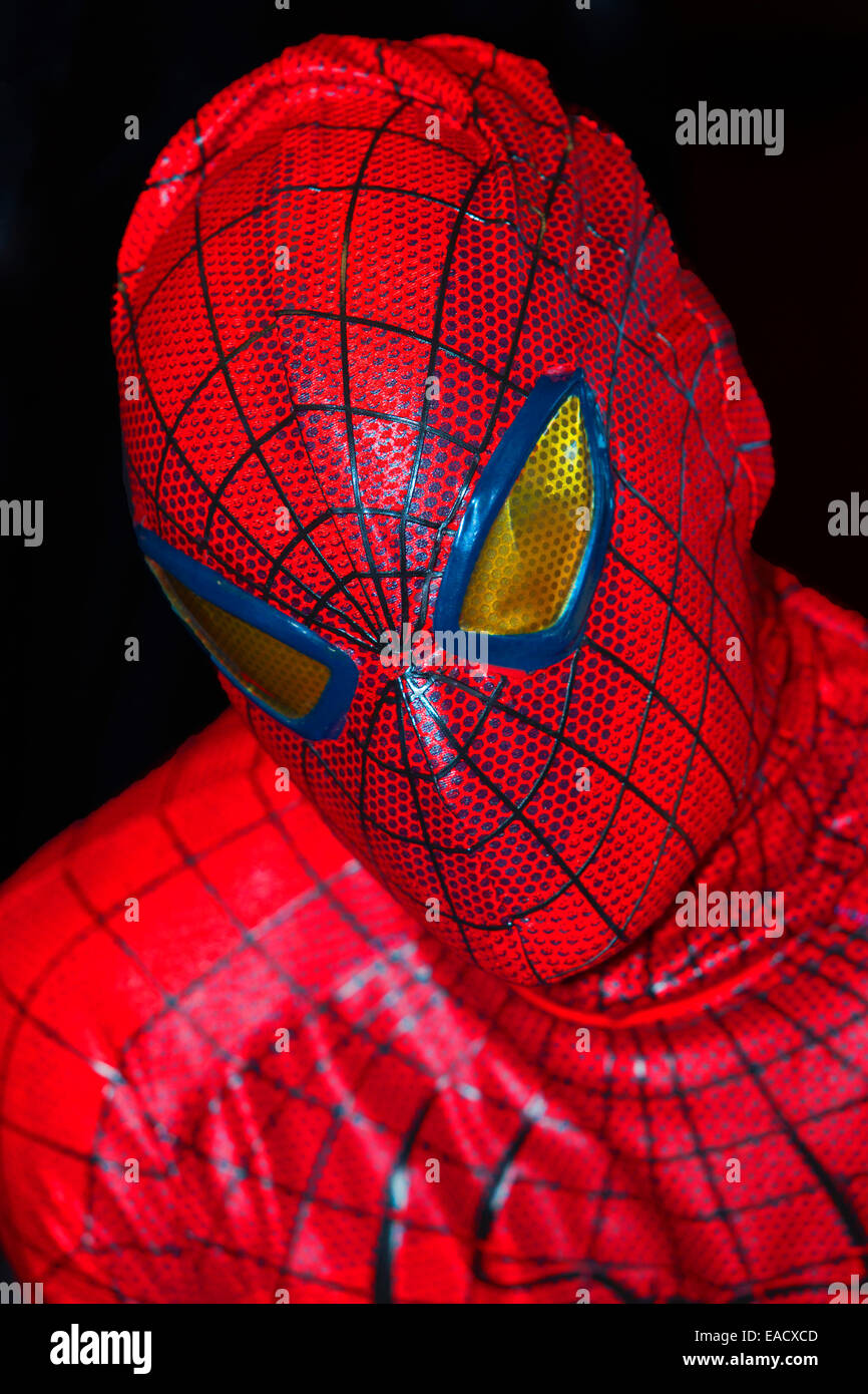 Spider-Man auf der IFA, Internationale Funkausstellung oder internationalen Funk-Ausstellung Berlin, Charlottenburg, Berlin, Berlin Stockfoto