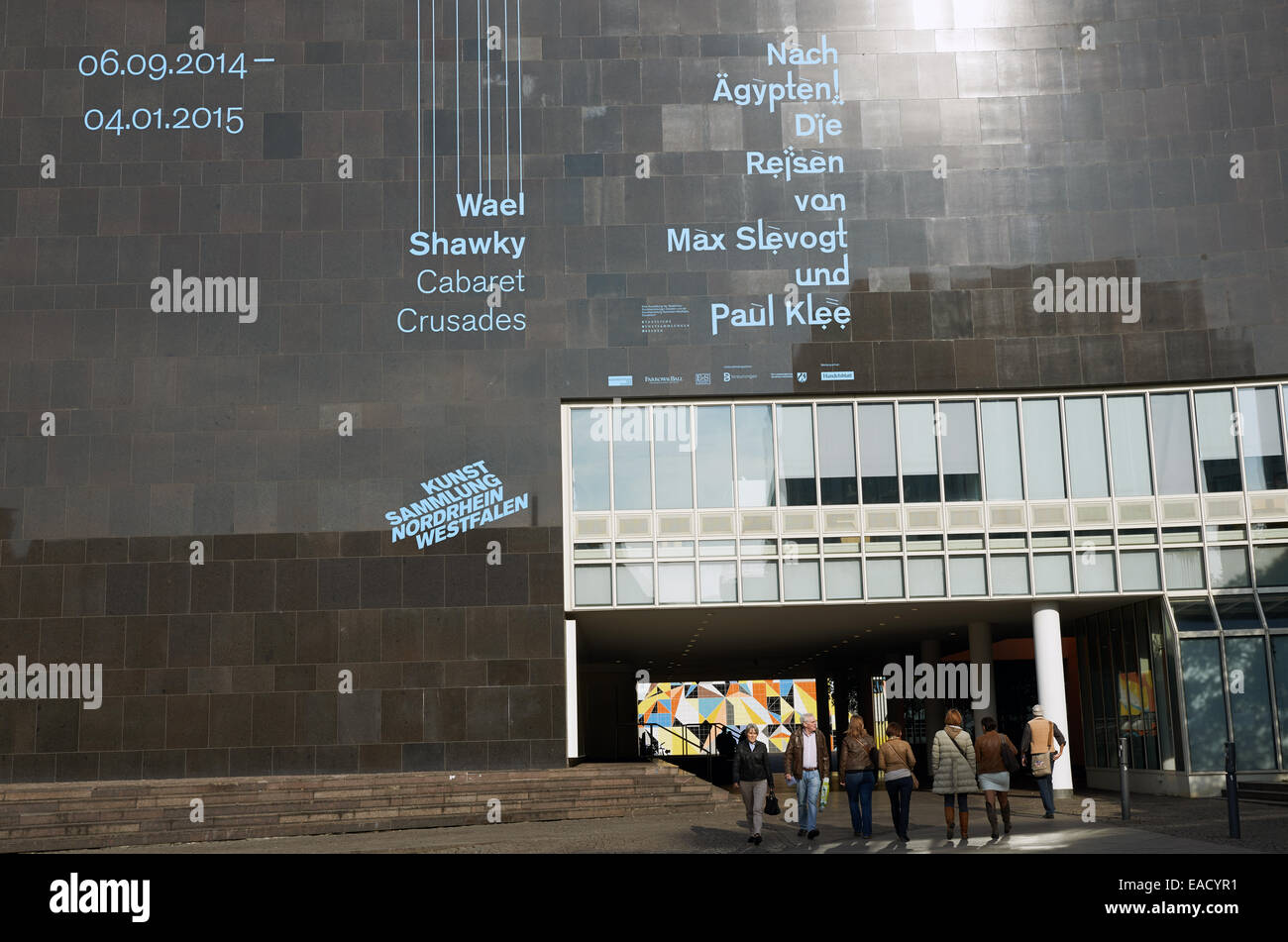 Kunst Sammlung Nordrhein Westfalen Düsseldorf Stockfoto