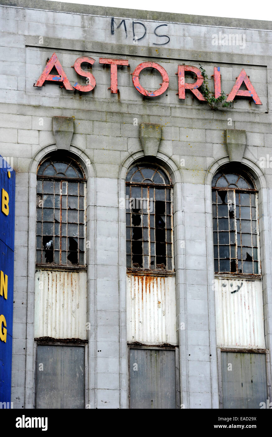 Das verendete Theater Astoria in Brighton wurde geschlossen Stockfoto
