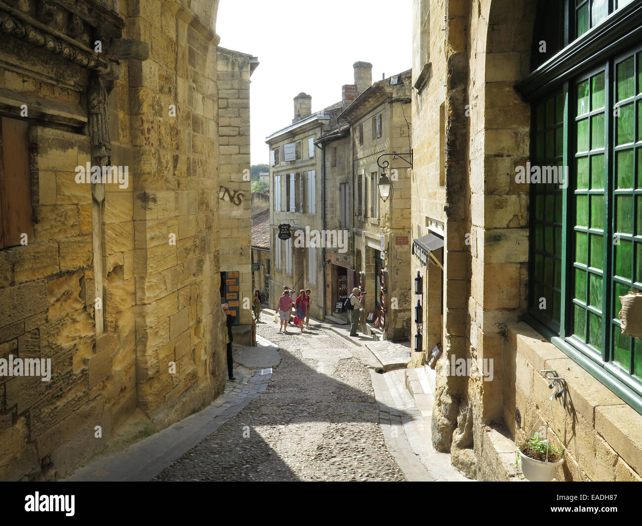 St. Emilion, Bordeaux, Frankreich Stockfoto