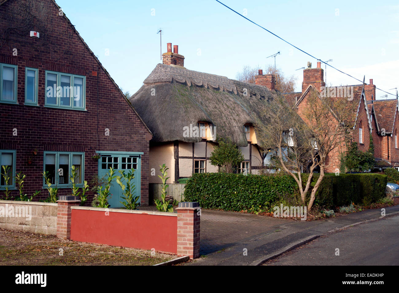 Eathorpe Dorf, Warwickshire, England, UK Stockfoto