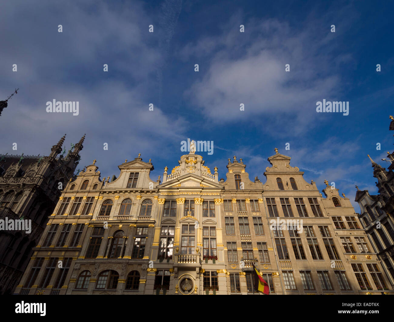 Die Grand Place in Brüssel, Belgien Stockfoto