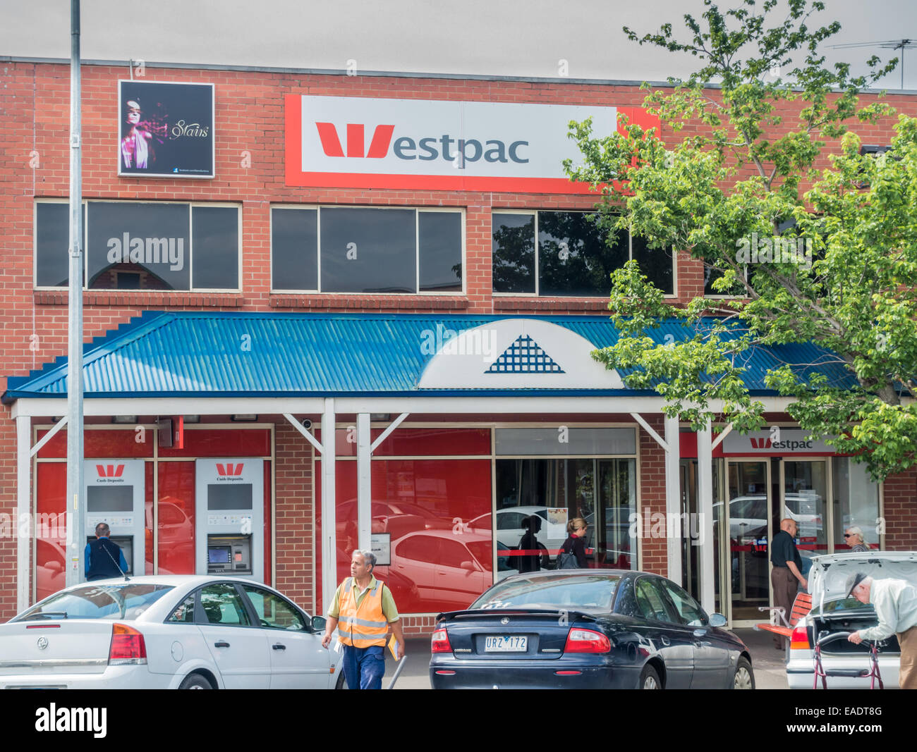 Westpac Bank-Filiale, Sunbury, Victoria Australien Stockfoto