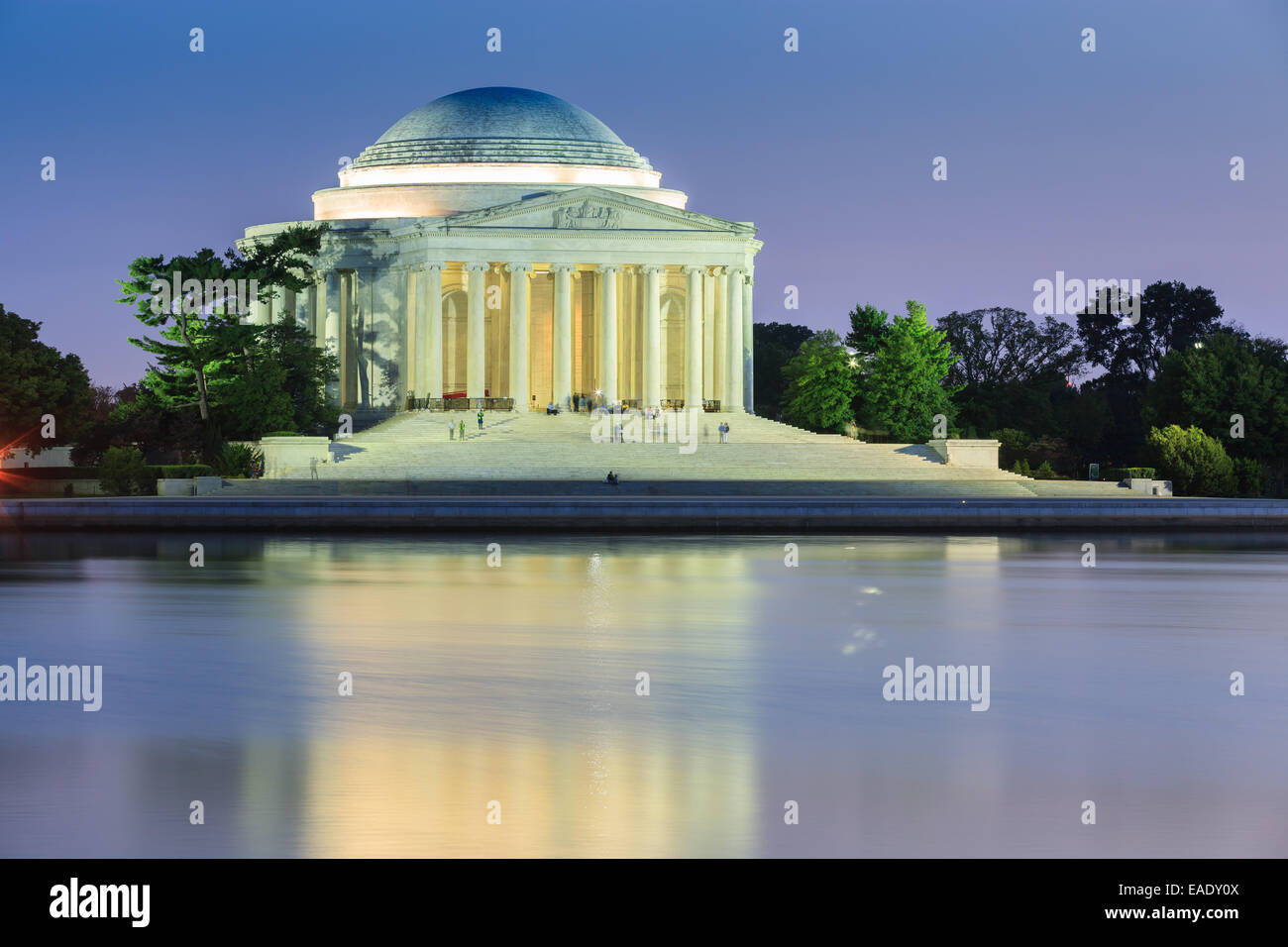 Thomas Jefferson Memorial ist ein presidential Memorial in Washington, DC, Thomas Jefferson, eine amerikanische Gründung gewidmet Stockfoto