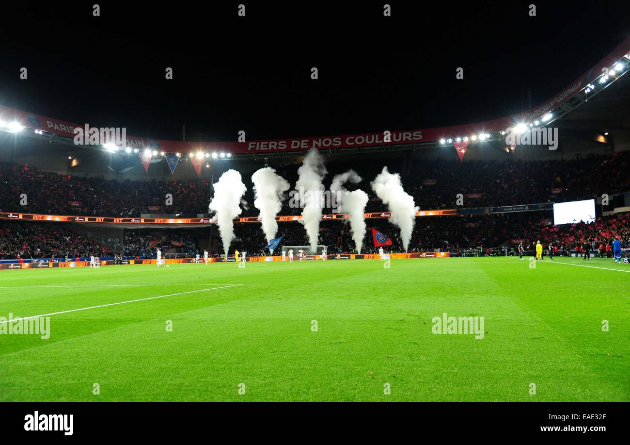 Animation - 09.11.2014 - Paris Saint Germain/Marseille - 13eme Journee de Ligue 1 Foto: Dave Winter/Icon Sport Stockfoto