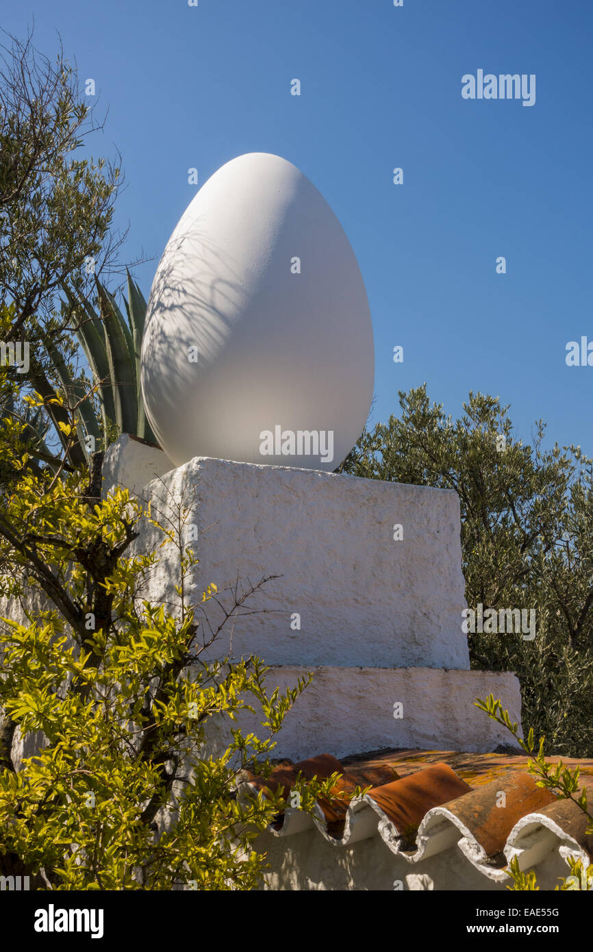 Olivengarten, Salvador Dali, Port Lligat, Cap de Creus, Costa Brava, Girona, Spanien, Katalanien, Portlligat Stockfoto